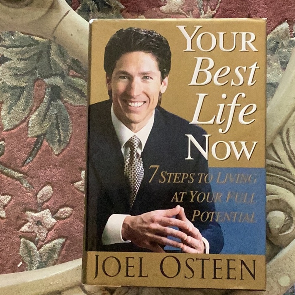 Your Best Life Now Book by Joel Osteen used, Christian book